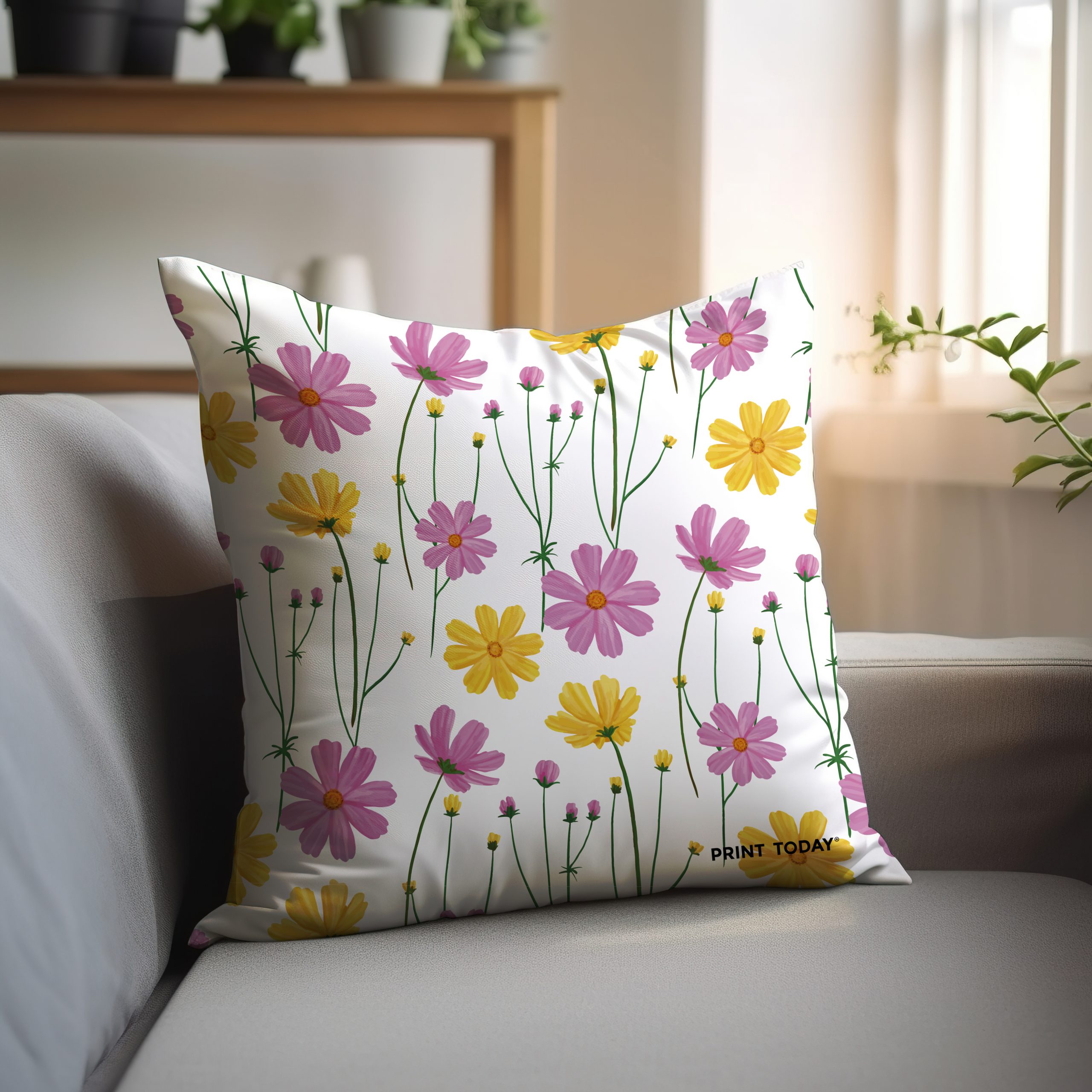 Cojín Big Flow Rosa - Imagen 2