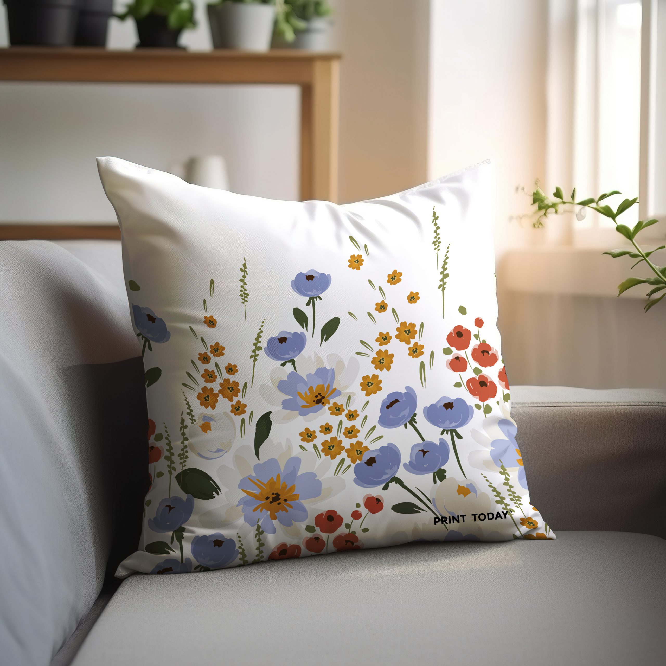 Cojín Big Flow Azul - Imagen 2