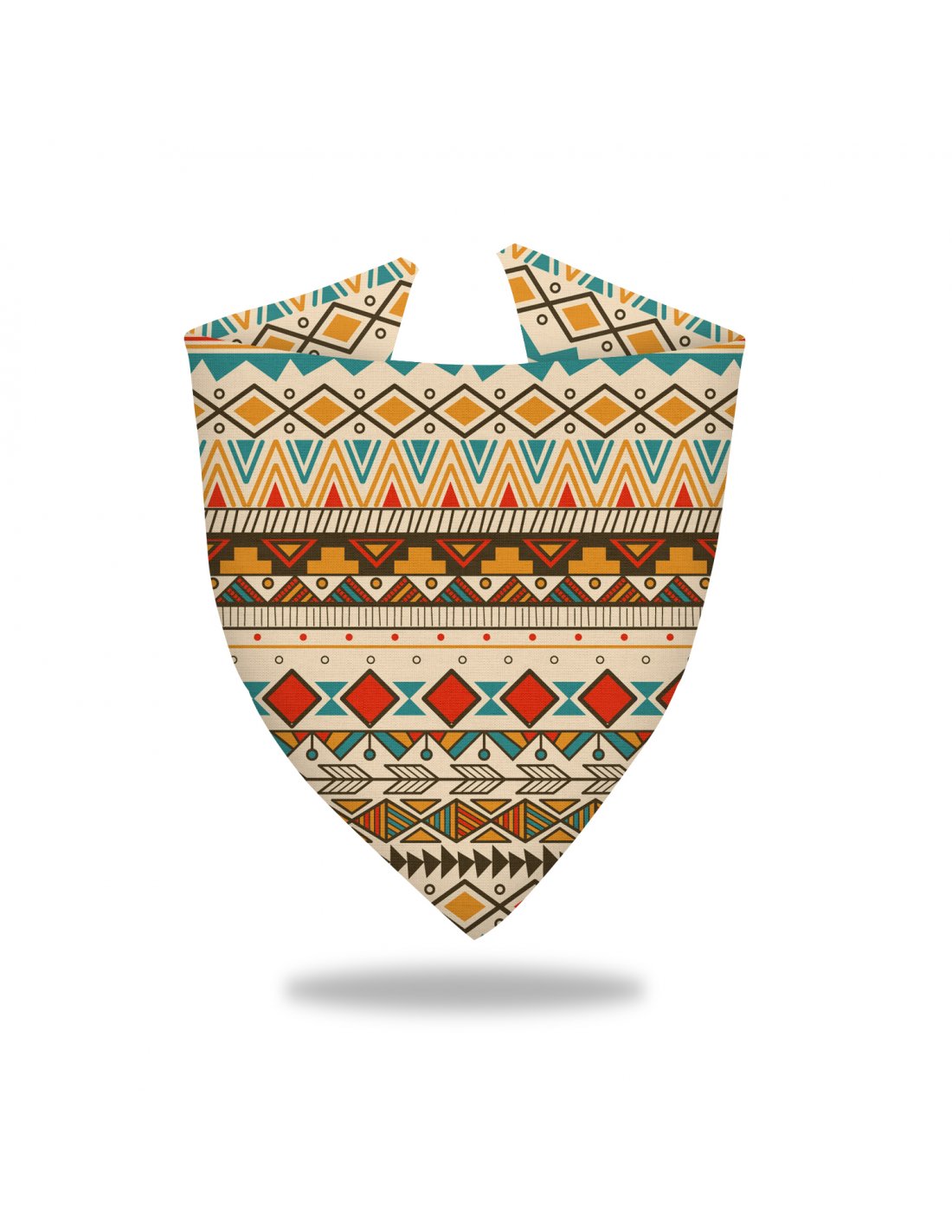 Bandana para perros Estampado Étnico Beige