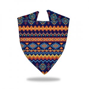 Bandana para perros Estampado Étnico Marino