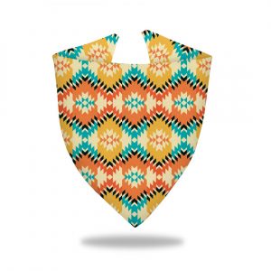 Bandana para perros Estampado Étnico Turquesa