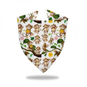 Bandana para perros Estampado Monkey-Forest