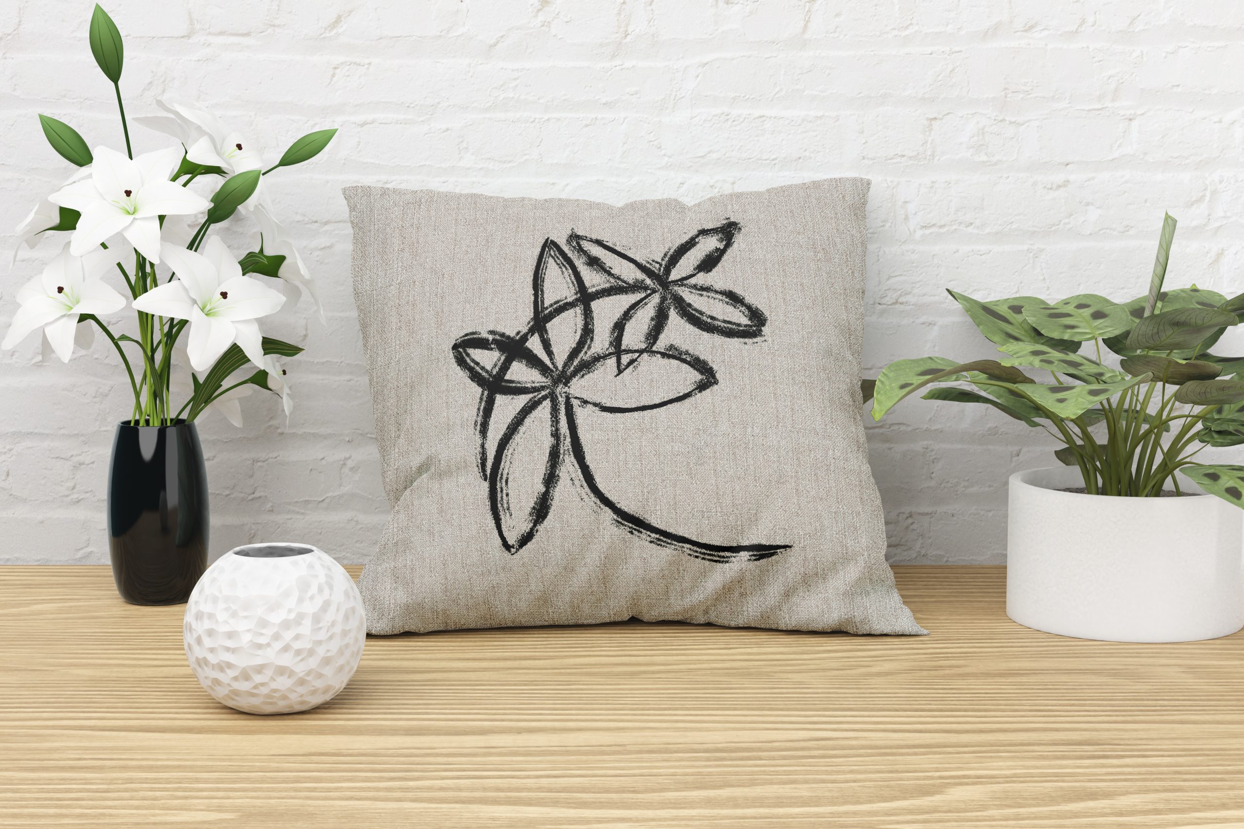 Cojín Lirio Nature - Imagen 2