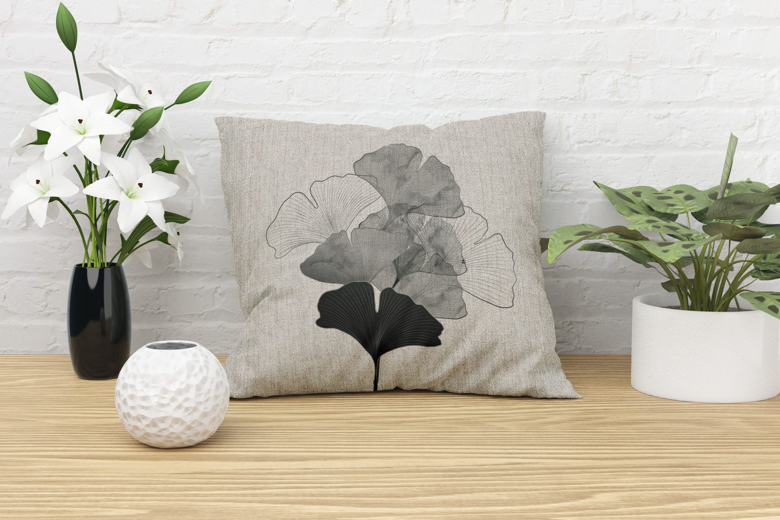 Cojín Geranio Nature - Imagen 2