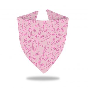 Bandana Solidaria para Perros - Lazo Rosa