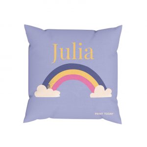 Cojín Infantil Personalizado - Arcoiris