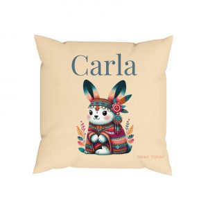 Cojín Infantil Personalizado - Indian Rabbit