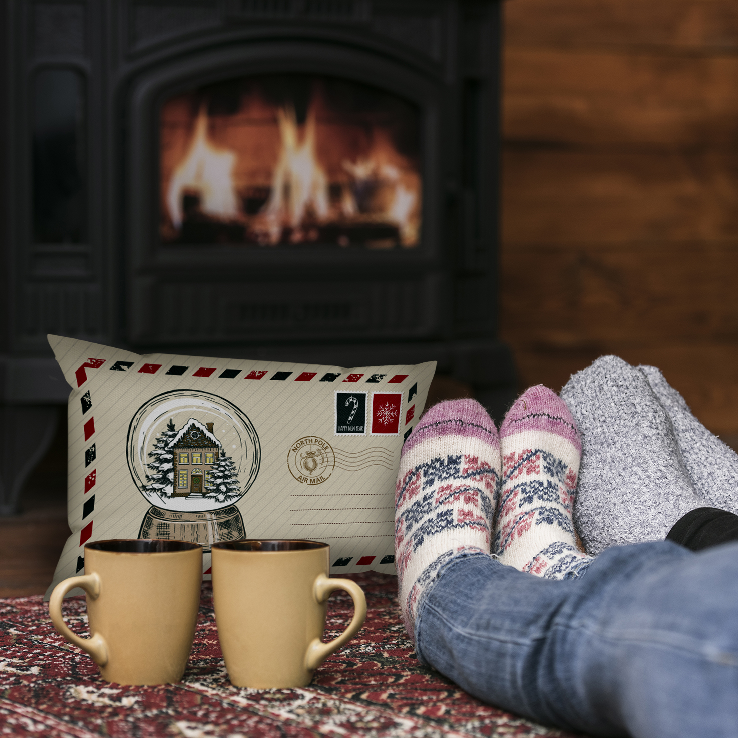 Cojín Bola de Nieve - Imagen 2