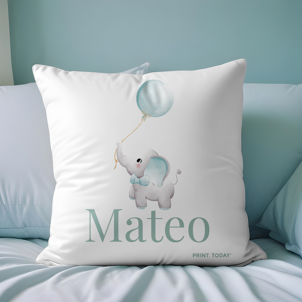 Cojín Infantil Personalizado - Elefante - Imagen 4