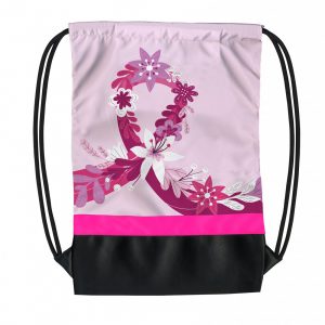 Mochila Fluor Lazo Rosa Flores