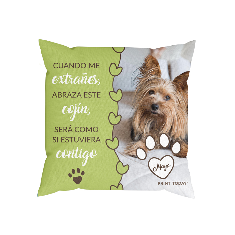 Cojín Personalizado Mascota - Mensaje - Imagen 3