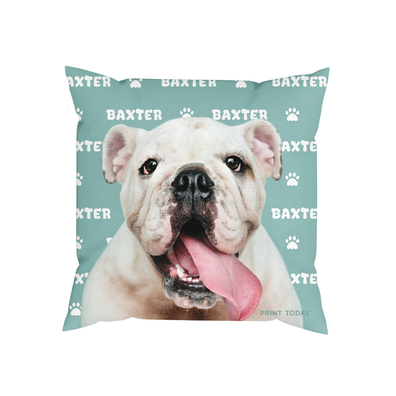 Cojin personalizado perro - Huellitas