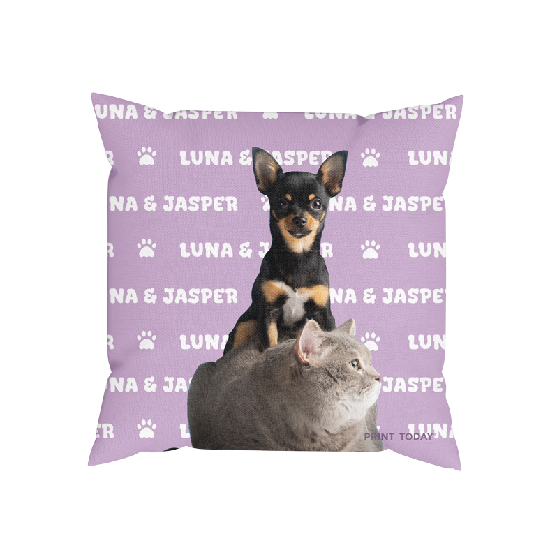 Cojin personalizado perro - Huellitas - Imagen 4