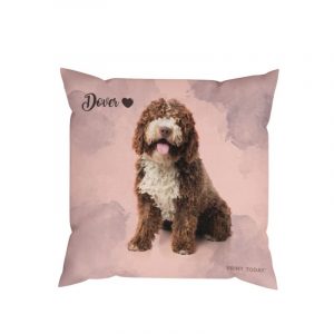 Cojín Personalizado Mascota - Acuarela