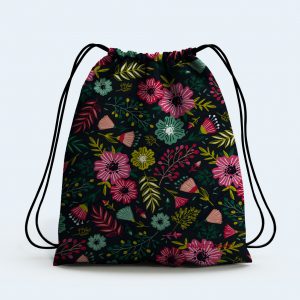 Mochila Drawn Floral